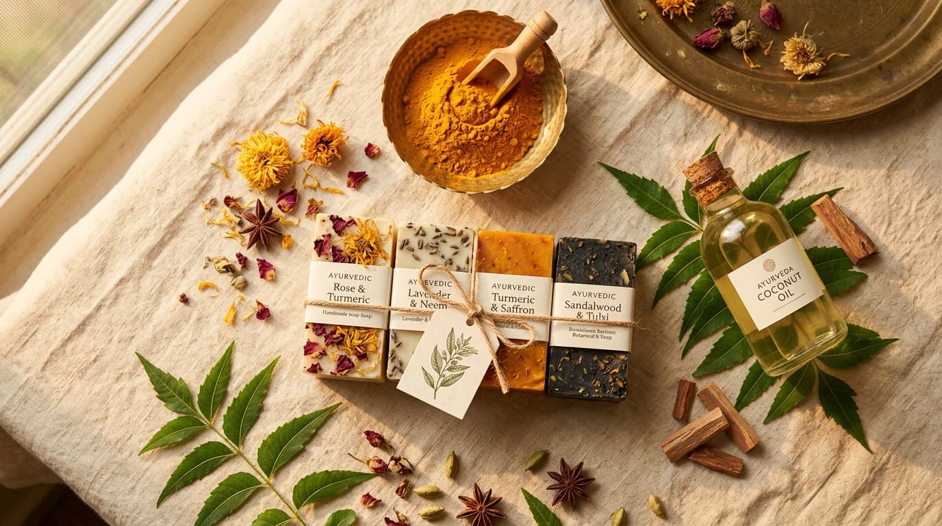 Handmade natural soaps and body care